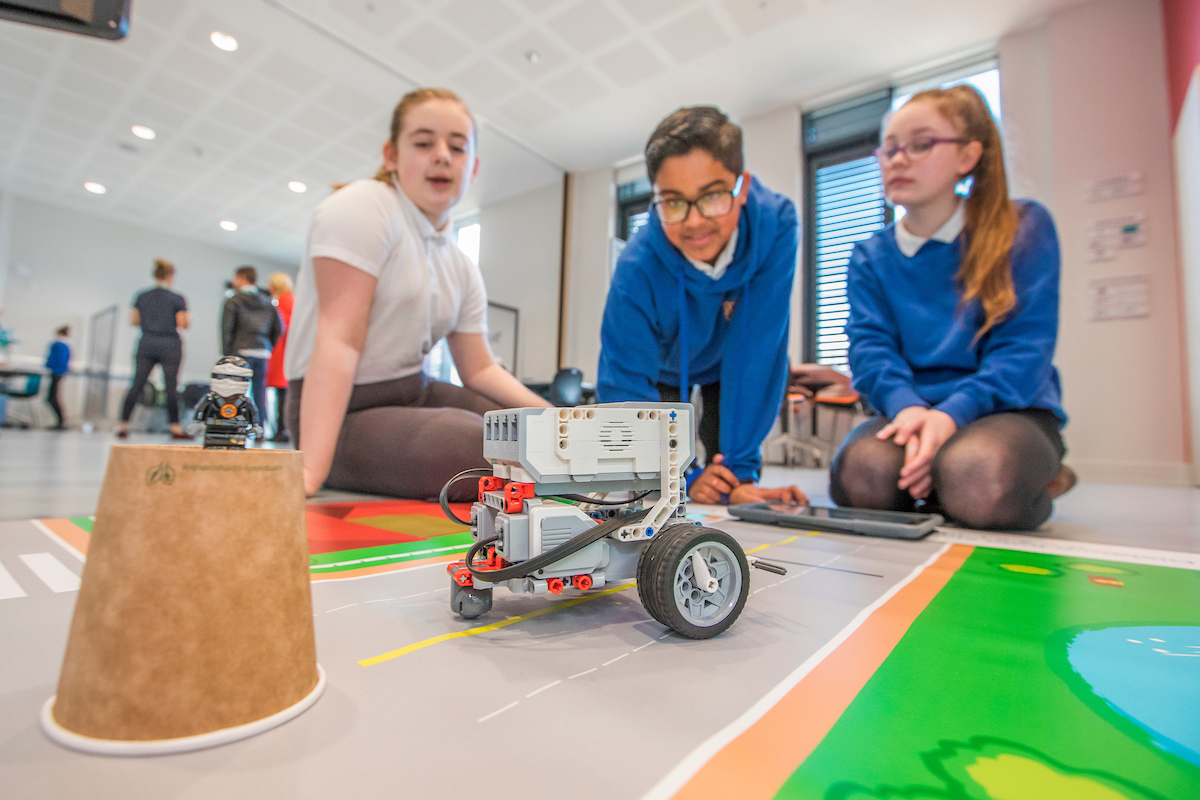 The Science Skills Academy Newton Room Opening In Caol, Fort William. 28
